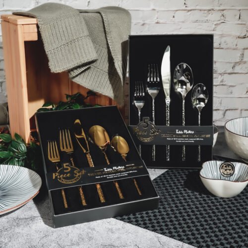 Tsuchi 5 Piece Stainless Steel Cutlery Collection Set