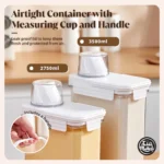 KLEAR Airtight Food Grade Compartment Storage Container Collection