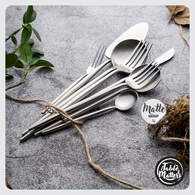 Portuguese Stainless Steel Cutlery Set [Dinner Spoon | Dinner Fork | Dinner Knife | Cake Shovel | Dessert Spoon | Dessert Fork | Tea Spoon | Tea Fork]